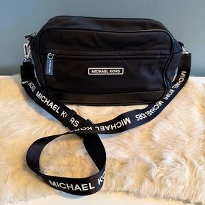 Michael Kors Nylon Camera Crossbody Bag